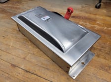 100 Amp. Siemens, HF323S, Fusible Safety Disconnect Switch, 240VAC 3P 3 Wire Type 4