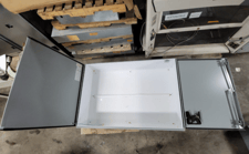 Hoffman #A426012WFALP, 3R Rainproof Enclosure Bolt-On 60" x 42" x 12" w Key