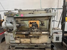 Barber-Colman #16-36, universal gear hobber, 16" diameter, 5" hob diameter, double thread index, 10" 3-Jaw