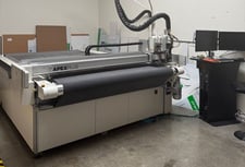 Apex Plus, digital flatbed cutter, 6mm collet, pneu chuck, 2.4 HP, 2023