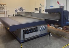 Vanguard Digital #VK300D-HS, flatbed LED UV printer, 5' x 10' bed, 60 boards/hr, 2023