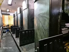 Heidelberg #M600C, duplex web offset press system, (5 & 5) print units, (2) folders, 22.75" cutoff x 38"