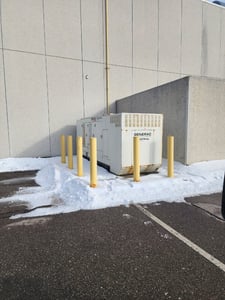 250 KW Generac, Natural gas generator, 600 Volts.