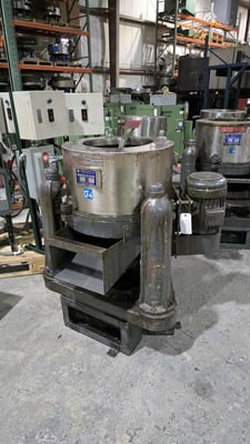 20" x 10" Hsin Der #STM-20, Centrifugal Oil Separation System for Parts, 25 lbs. capacity, 604 mm overall