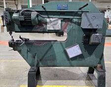 No. P7 Pullmax, 48" throat, 500-2000 SPM, 3/16" nibbling capacity, 230 V.