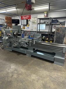 24" x 144" LeBlond beautifully serviced and completely tooled out
