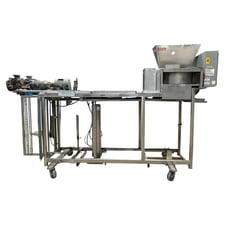Hamer Inc #535, automatic form fill & seal ice packaging system, 50 bags/min, 2024
