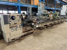 36" x 240" Poreba #TPK90/6M, engine lathe, 25" swing over cross slide, 3-jaw 19.5" chuck, inch/metric