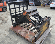 Push Pull Forklift Attachment 15" Wide Forks Slipsheet Handling