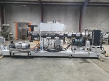 4.5" Welex #4.5-30:1D, extruder, 30 L/D ratio, 11.7:1 gearbox ratio, 350 HP motor, 1999