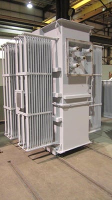 3750/4687 kVA, 22900 Delta Primary, 4160/2400 WYE Secondary, General Electric Substation