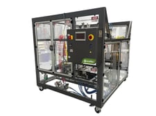 Poplok #Trayformer, 2-tuck Dual Station case erector, 30 scfm @80 psi, 2020