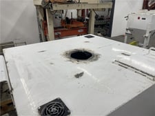 26 cu.ft. Carbon Steel Surge Bin w/ rotary air lock, .75 HP Baldor AC motor (4 available)