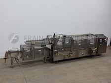 Adco Manufacturing Inc #12WA-150-WD, automatic, continuous motion, stainless steel, wrap around, hot melt