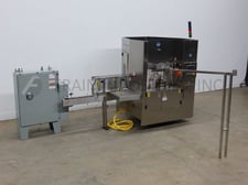 Angelus #2004RCM, automatic, heavy duty, 4 head, Stainless steel can seamer, up to 400 cans per minute