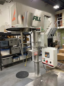 All-Fill #B-350E, single head auger filler, 10 gallon hopper, 2013