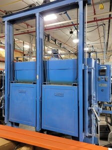 66" width x 110" H x 52" D Wisconsin, walk in oven, 650°F