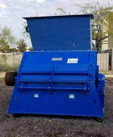 WSM #4260S, Shredder, 4 rows 40 hammers, Direct dr w/ VFD, 2 HP, 42" rotor diameter