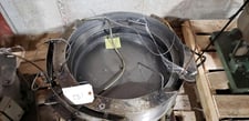 Feeder Bowl, clock wise direction, 22 mm max capacity, 21" base, 19" depth, 15.5" discharge height, bolt part