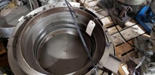 Feeder Bowl, clock wise direction, 12 mm max capacity, 21" base, 23" depth, 16" discharge height, bolt part