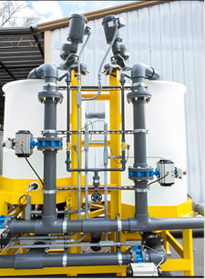 Water Treatment System, Integrated Electrocoagulation & Dissolved Air Floatation/ Gas