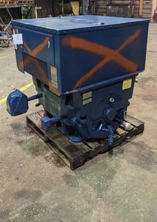 600 HP 3560 RPM Reliance, Frame 5008S, weather protected enclosure type 2, 2300/4000 Volts, type P, E-OK,