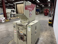 12" x 12" Cumberland #12X12, granulator, 10 HP, 3 knife open rotor, hopper tilt