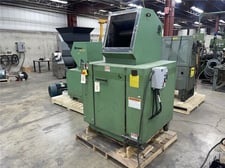 14" x 18" Rapid #1418, granulator, 25 HP, 3 knife open rotor, 2 bed knives, 52" in-feed height, 1998