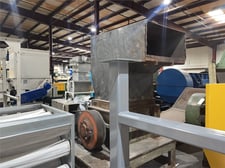 18" x 37" Cumberland #37H, hog granulator, 100 HP, 15 fly knives, 2 bed knives, 82" feed height