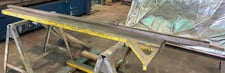 1/2" x 10' Squaring Arm & Front Supports Off Cincinnati Shear 4H10
