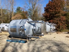 Craftwerk #100-BBL, Stainless Steel Jacketed Insulated Unitank, 100.5" outside dimension, 183" H, 3 Cooling