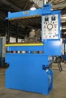 58 Ton, Weyer, 60" x 36", 36" daylight, 36" stroke, 10 HP, T-slots, 74" work hgt., #1968 (2 available)