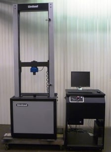 10000 lbf. (50kN) United #SFM-10, Tension and Compression Testing Machine, 55" testing opening