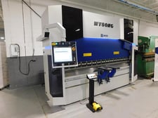 110 Ton, Wysong #MB110-122, press brake, 10.2' OA, 102" between housing, 10" stroke, 18" DL, 2023