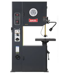 26" x 13" Dake #V-26, vertical band saw, (2) 26-1/4" band wheels, 3 HP, new - in stock