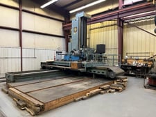 6" Giddings & Lewis #H6T, CNC horizontal boring mill, Dynapath Delta 60 CNC Control, 72" x168" table, 1020