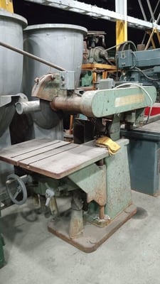18" Abrasive saw, TEFC motor, 3-phase