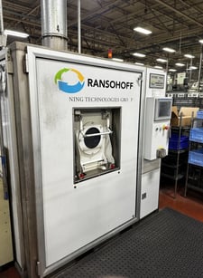 CAE Ransohoff LeanJet RB-2, 15" x 15" x 24" Immersion Cleaning Machine with Allen Bradley Controls HMI & PLC