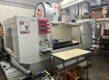 Haas #VF-9/40, CNC vertical machining center, 40 automatic tool changer, 84" X, 40" Y, 30" Z, 7500 RPM, 20