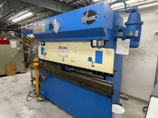 75 Ton, Atlantic #HDE-75-6, Hydraulic Press Brake, 6' overall, Pedestal Control, Single Axis Power Back Gauge