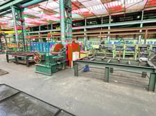 Heavy duty bundle bar bumping press