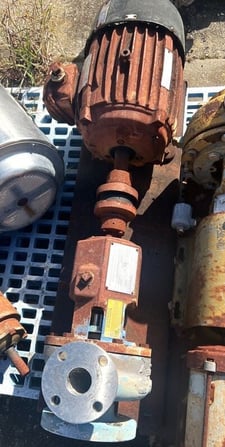 Dean Brothers Pumps Inc. #PH-2111, centrifugal pump, 1.5" X 3" X 6", Fr. 215T, 200 PSIG @ 100&deg;F, impeller