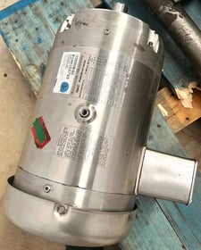 7.5 HP 3500 RPM Baldor-Reliance, Frame 213TC, 230/460 Volt, 3 phase, Stainless Steel (2 available)