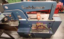6" x 6" x 1/2" Scotchman #9012-24M, ironworker, 90 ton, 12" throat, single operator, 4-stations, electric