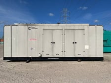 750 KW Cummins #QST30-G5, generator set, 480 Volts, sound enclosure; Tier 2 Emissions, 670 hours, 2007