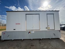 600 KW Cummins #QSK23-G7, generator set, sound enclosed, base tank, 120/208 Volts, Tier 2, 747 hours, 2009