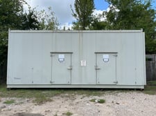 ACS, used generator sound enclosure, exterior dimensions: 332L x 120W x 146H