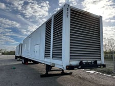 2000 KW Baldor #IDLC2000-2M, Power Module, Tier 2, Weather, 277/480 Volts, 645 Hours, 2010, $485k