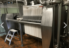 Image for Plate filter / sheet filter for beer, Fruit juices, Oils, Sirup etc. from Eurolux Second Hand