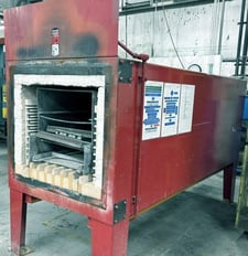 24" width x 24" H x 96" D Unitherm #EB242496, elect box furnace, 1600°F, 480 V., 3-phase, Allen-Bradley